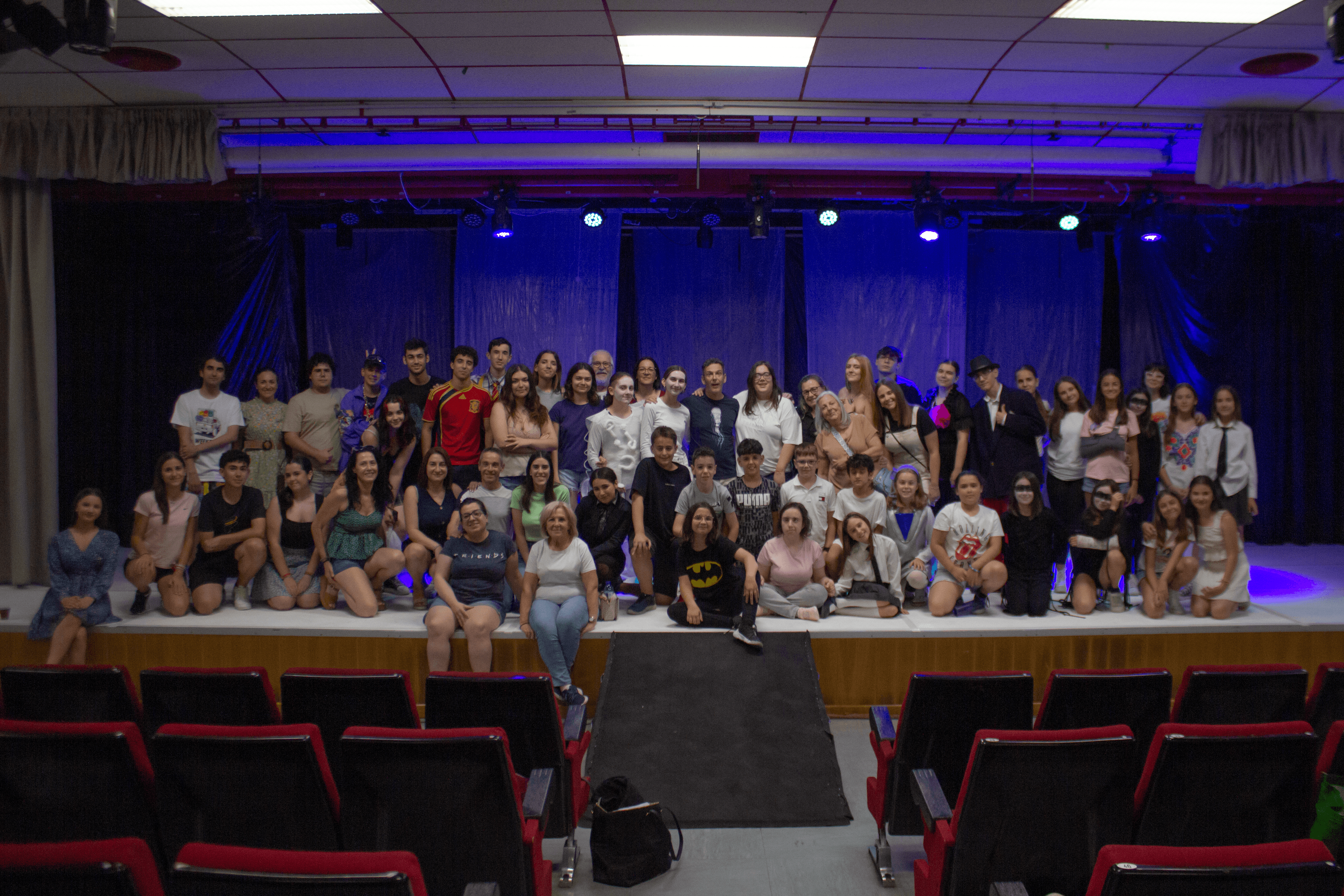Alumnos de la Escuela de Teatro de Cehegín